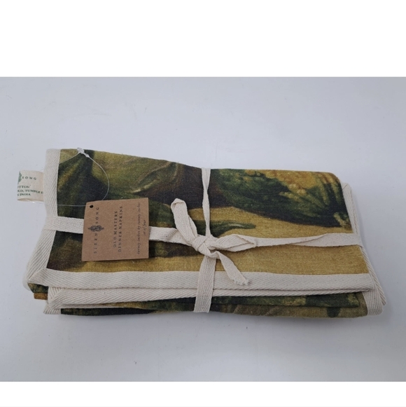 Siren Song Harvest Dinner Napkins - Set of 4 - Picture 3 of 7